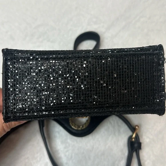 ✨Small Black Glitter Purse - Picture 6 of 16